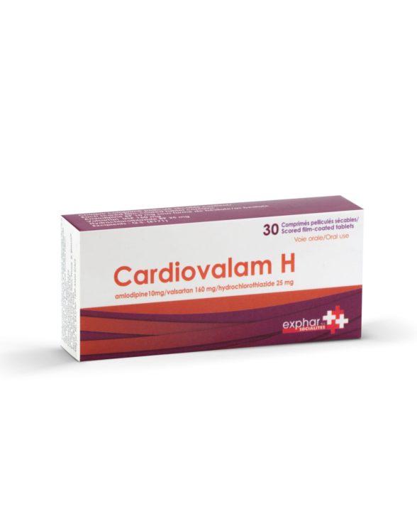 Le Cardiovalam H de exphar