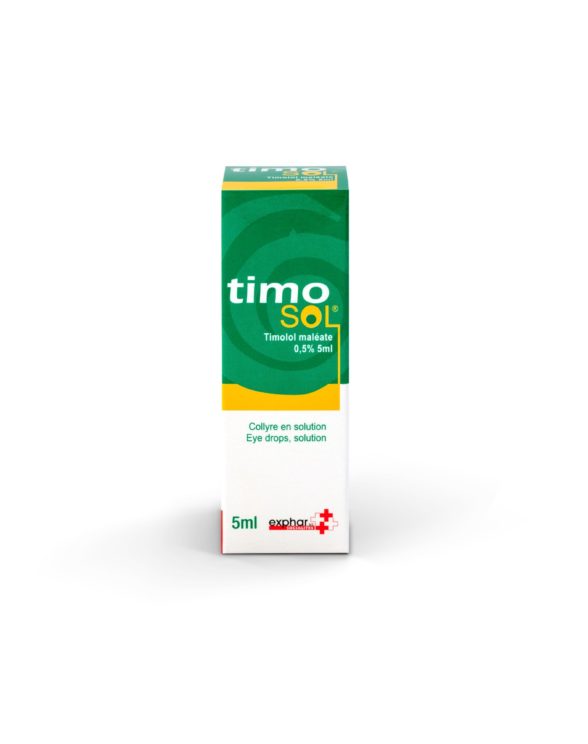 Timosol eye drops by exphar