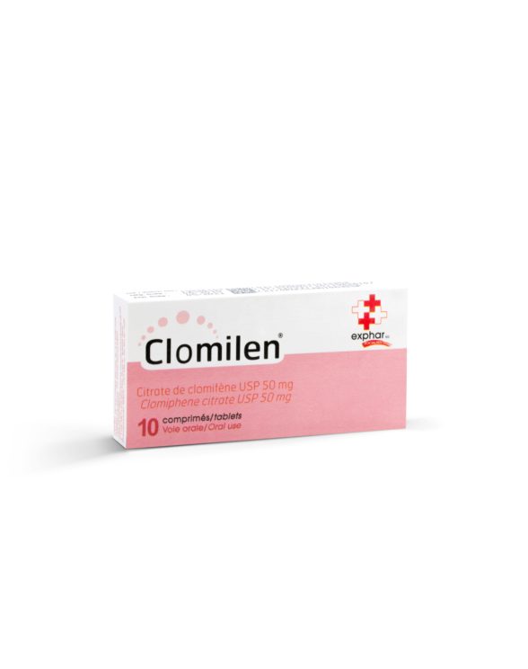 Clomilen comprimés - médicament Exphar