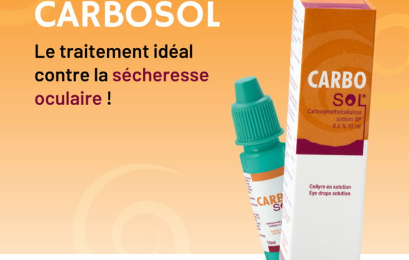 CARBOSOL : Le traitement idéal contre la secheresse occulaire I Exphar Cameroun