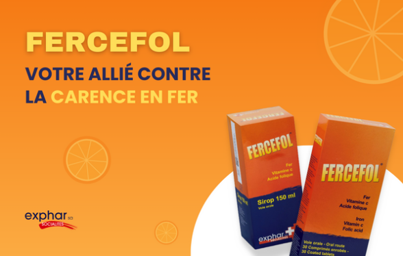 FERCEFOL: solution contre les carences en fer I Exphar Cameroun