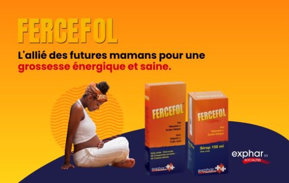 FERCEFOL pour lutter contre l'anémie durant la grossesse I Exphar Cameroun