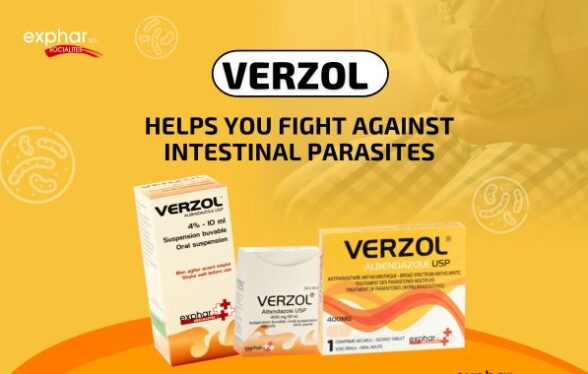 VERZOL to avoid intestinal parasites